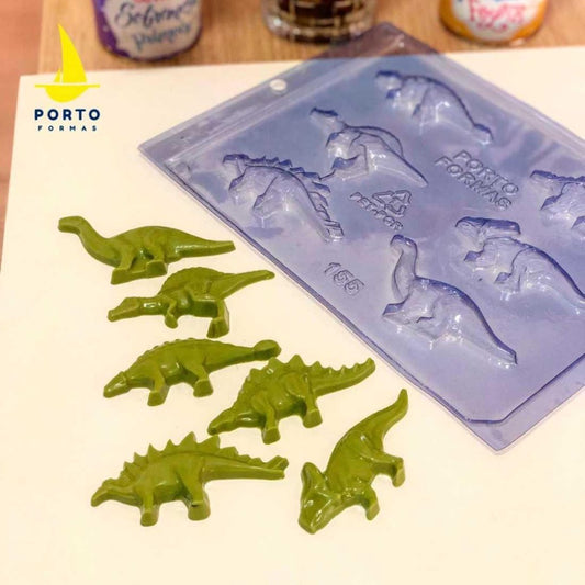 Placa Acetato Simple - Dinosaurios